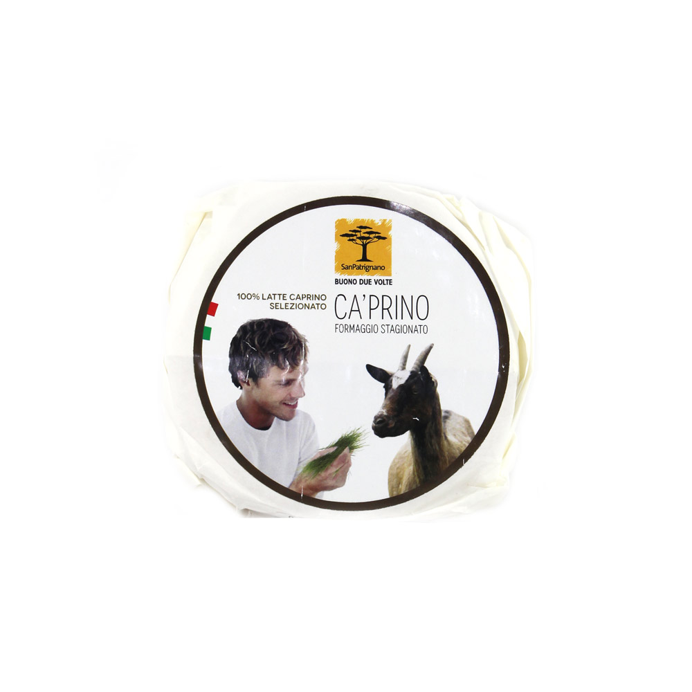 Formaggio stagionato caprino San Patrignano gr.200