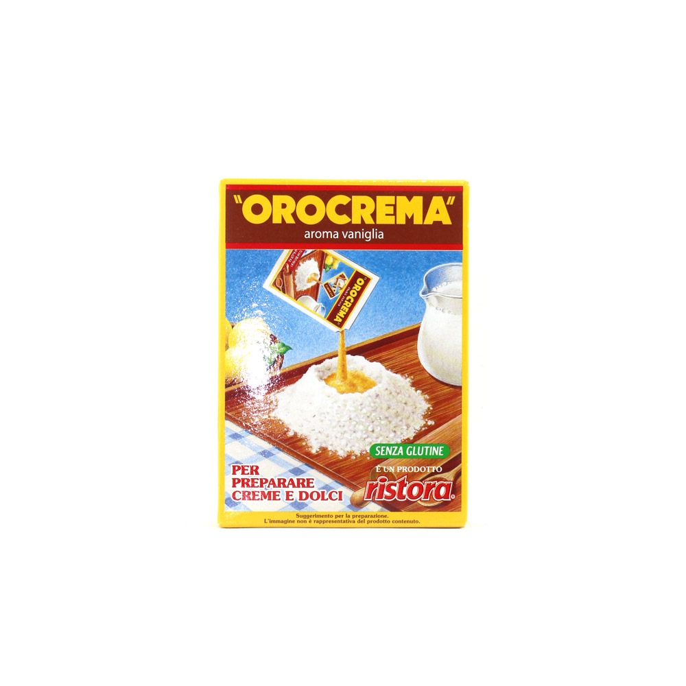 Orocrema Ristora per dolci aroma vaniglia x 5 buste gr.90