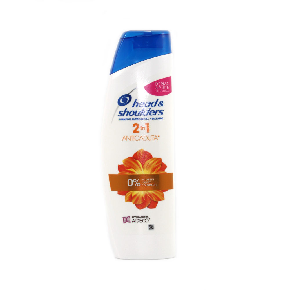 Shampoo balsamo Head Shoulders 2 in 1 anticaduta ml.225