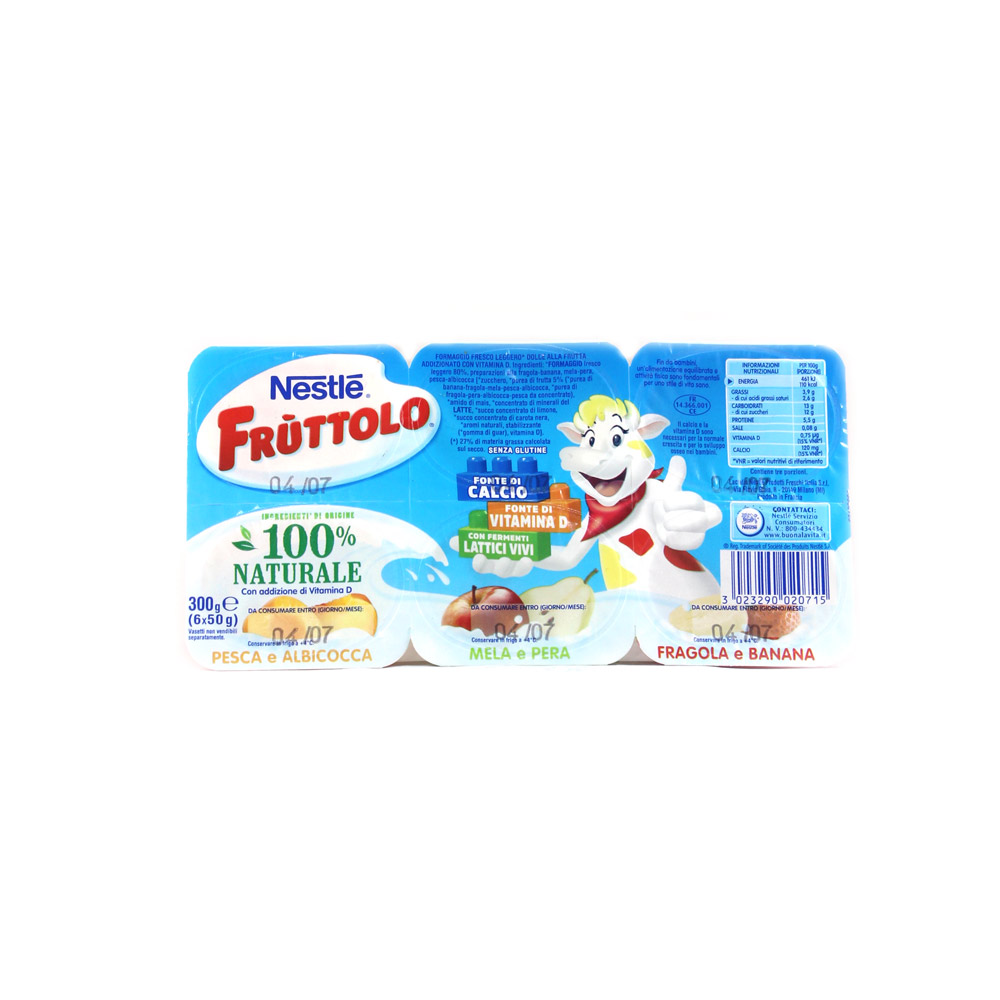 Fruttolo frutta mista gr.50 x 6