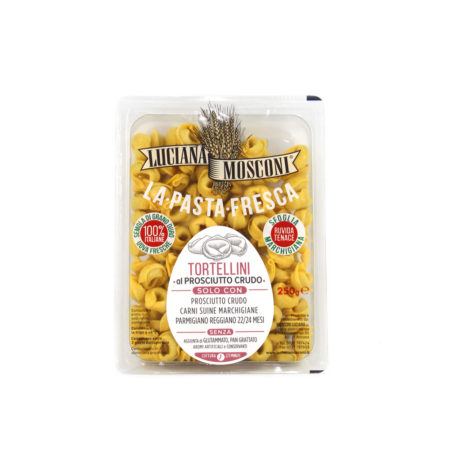 Pasta fresca all'uovo tortellini con prosciutto crudo Luciana Mosconi gr.250