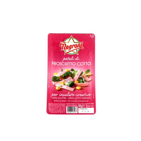 Petali prosciutto cotto affumicata Negroni gr.100