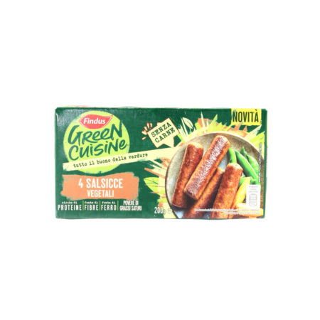 Salsicce vegetali green cusine no carne Findus x 4 gr.200