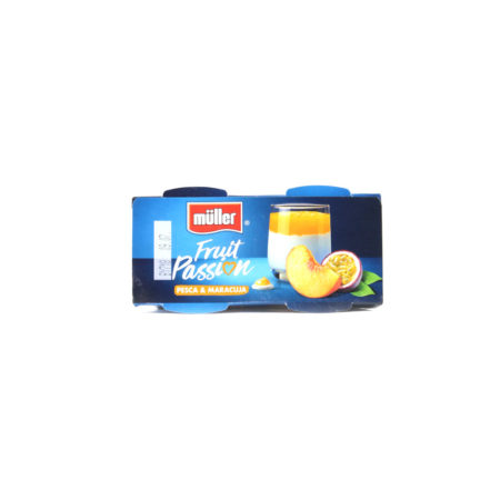 Yogurt Muller fruit passion pesca e maracua gr.125 x 2 - immagine 2