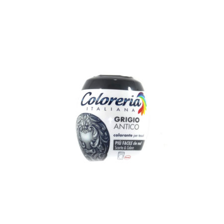 Colorante per tessuti Coloreria italiana grigio antico gr.350