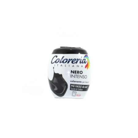 Colorante per tessuti Coloreria italiana nero intenso gr.350 