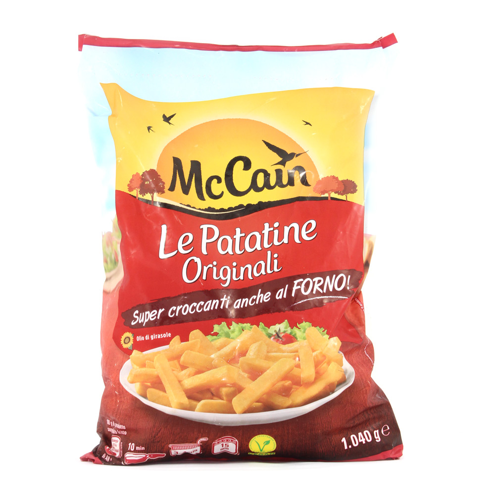 Patatine surgelate McCain originali kg.1,04 