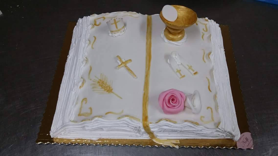 Torta personalizzata per il sacerdozio con consegna a domicilio