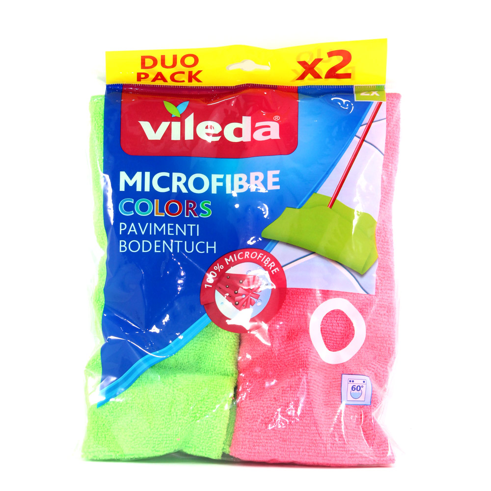 Panno microfibra pavimenti colors Vileda x 2