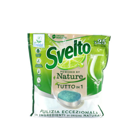 Svelto tabs lavastoviglie Nature tutto in 1 x 25 pastiglie