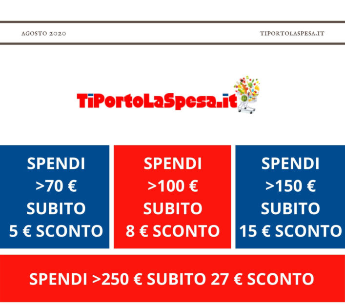 Tiportolaspesa.it - Promozione più spendi meno spendi