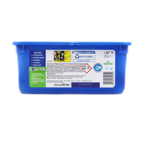 Detersivo bucato all in 1 pods anti odore x 24 lavaggi - immagine 2