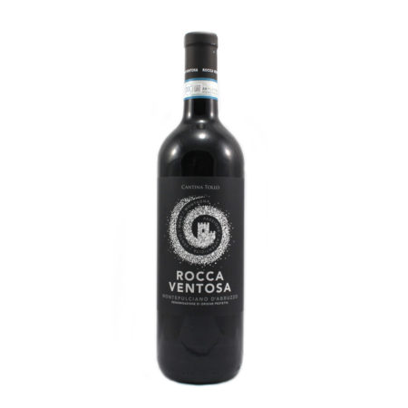Vino rosso montepulciano d'Abruzzo dop Rocca Ventosa cl.75