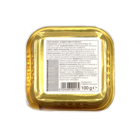Patè di pesce per gatto gr.100 linea Coal - immagine 2