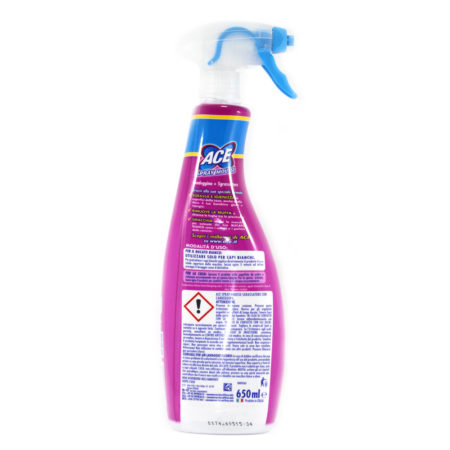 Sgrassatore spray mousse Ace con candeggina ml.650 - immagine 3