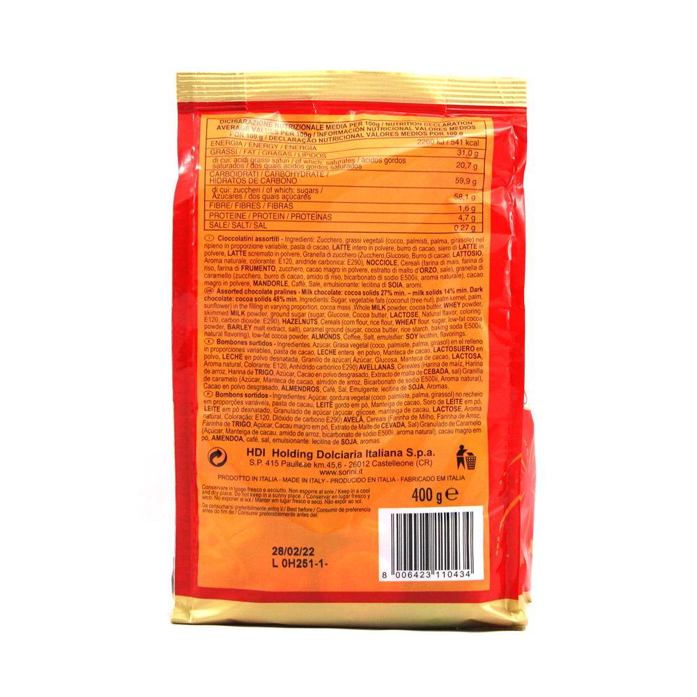 Cioccolatini assortiti Festa del cioccolato Sorini gr.400 - immagine 2