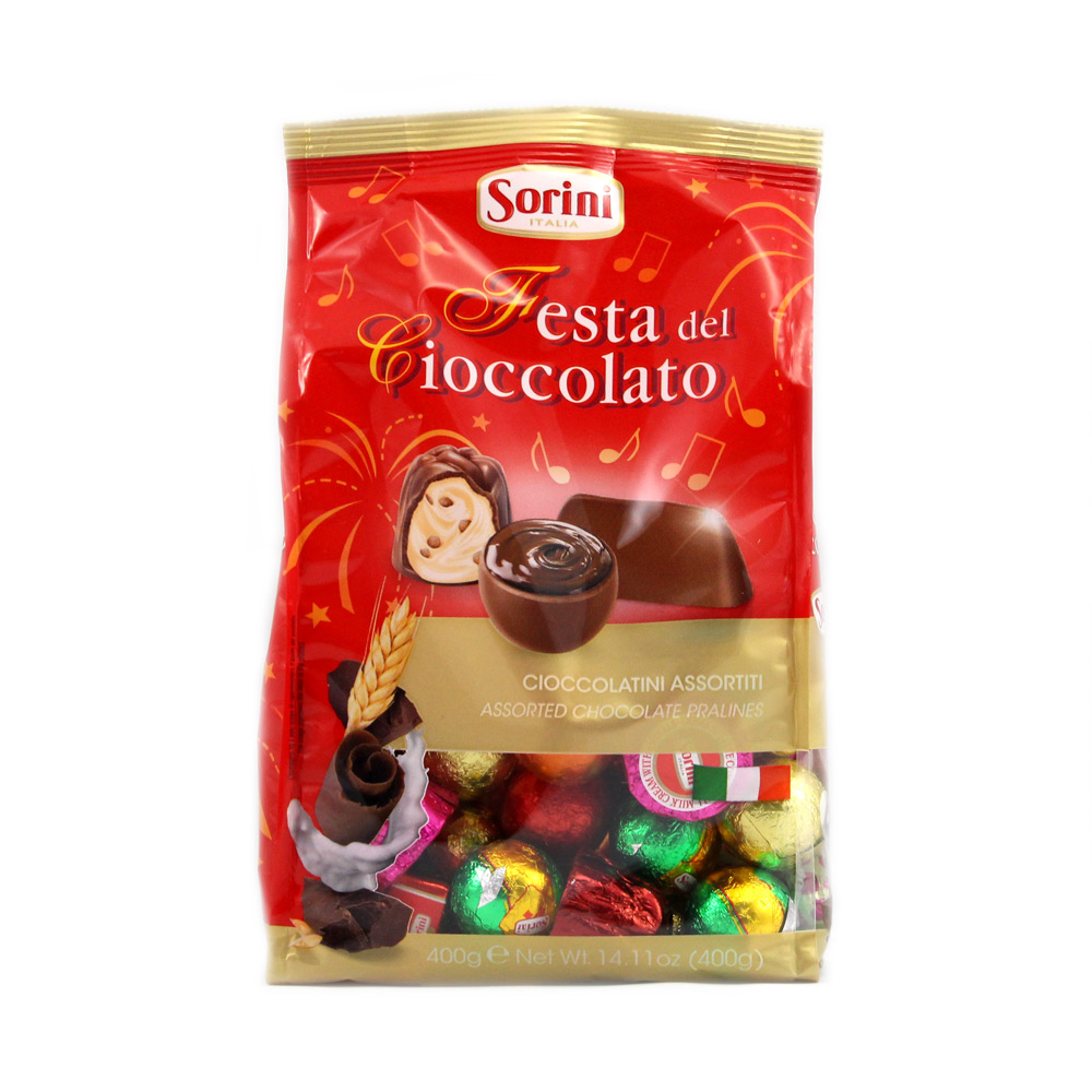 Cioccolatini assortiti Festa del cioccolato Sorini gr.400