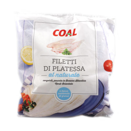 Filetti di platessa gr.450 Linea Coal