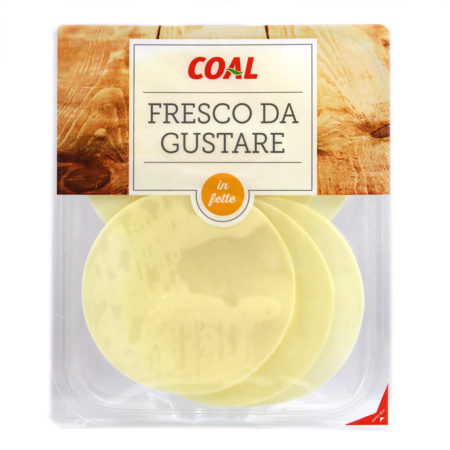 Mozzarella a fette gr.150 linea Coal