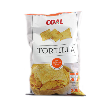 Tortilla con farina di mais gr.200 linea Coal