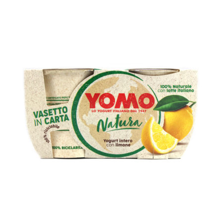 Yogurt intero al succo limone Yomo natura gr.125 x 2 - immagine 4