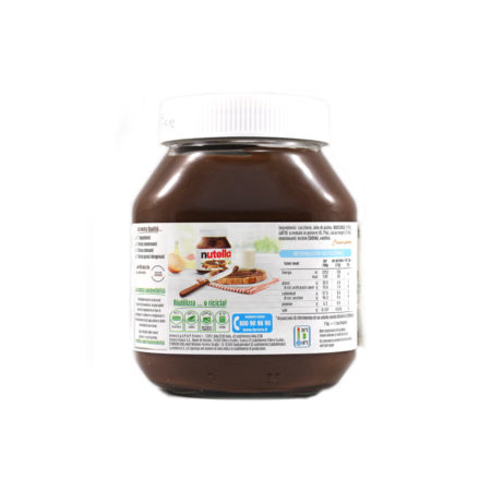 Vasetto cioccolato  e nocciole Nutella Ferrero gr.725 - immagine 3
