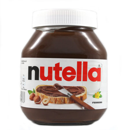 Vasetto cioccolato  e nocciole Nutella Ferrero gr.725