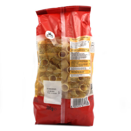Pasta 100% di grano italiano BIO Alce Nero mezze maniche gr.500 - immagine 2