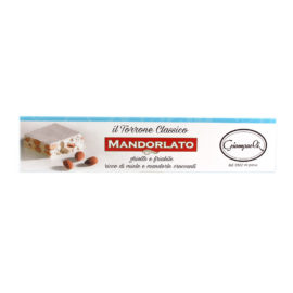 Torrone classico Giampaoli con miele e mandorle gr.250