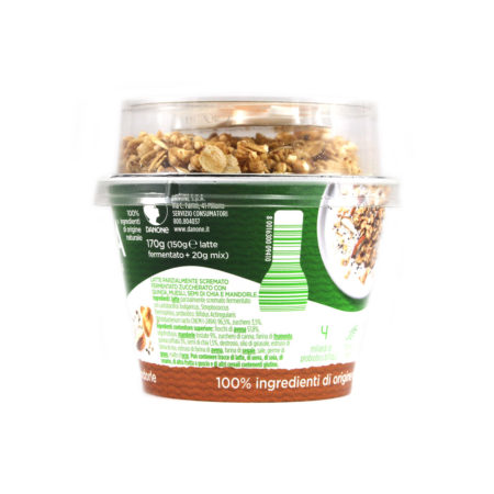 Yogurt Activia Mix & Go con muesli,chia,quinoa e mandorle gr.170 - immagine 2