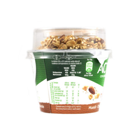 Yogurt Activia Mix & Go con muesli,chia,quinoa e mandorle gr.170 - immagine 3