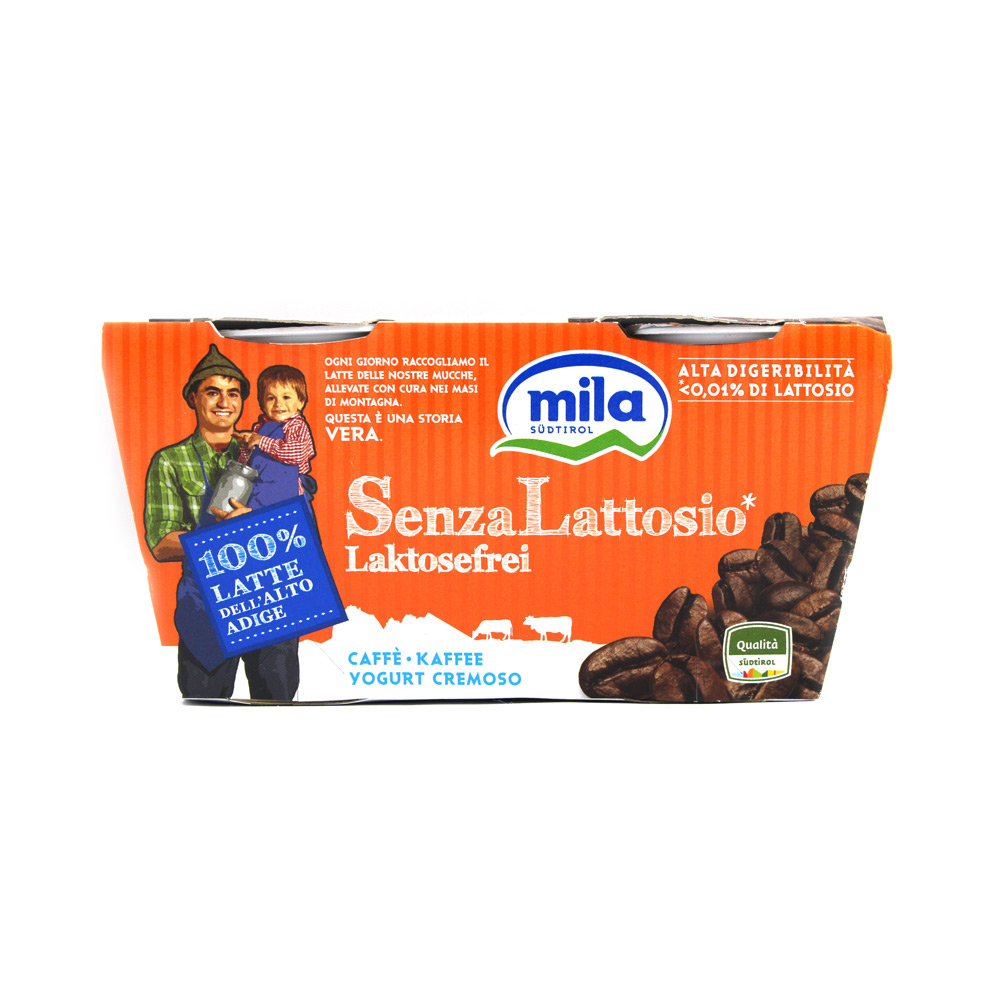 Yogurt cremoso Mila al caffè gr.125 x 2