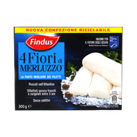 Fiori di merluzzo Findus x 4 gr.300