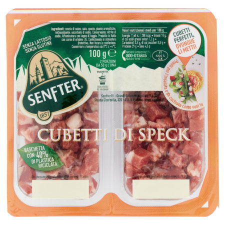Speck in cubetti Senfter gr.100