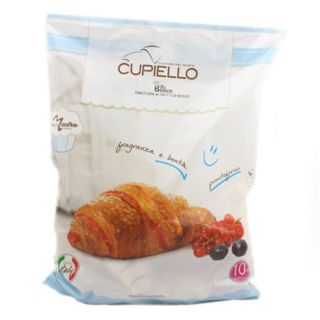 Cornetti surgelati Cupiello ai frutti di bosco x 10 gr.900