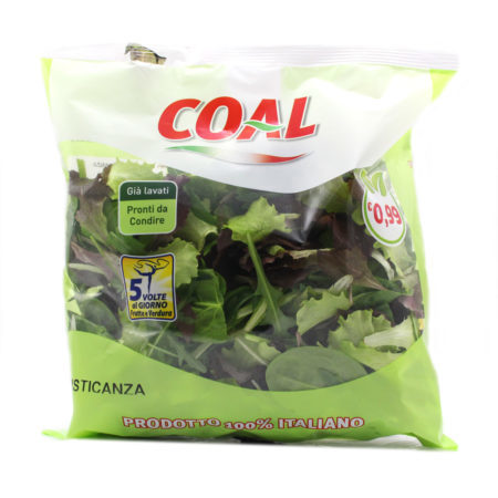 Misticanza in vaschetta gr.100 Linea Coal