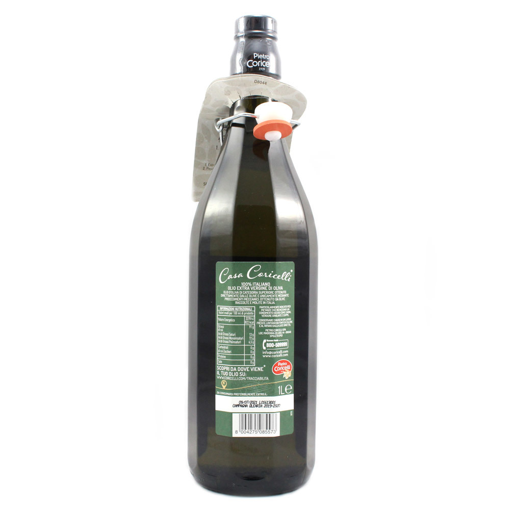 Olio extra vergine oliva Coricelli 100% italiano lt.1 - immagine 2