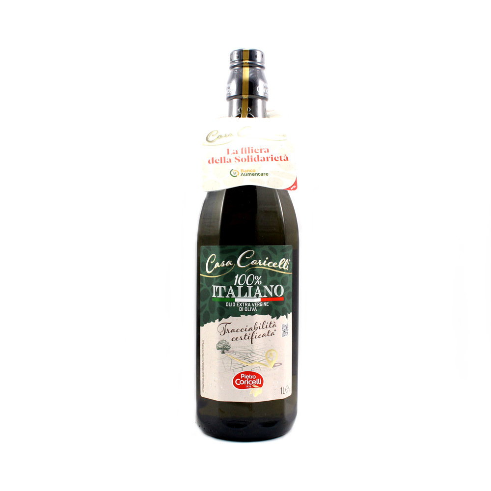 Olio extra vergine oliva Coricelli 100% italiano lt.1