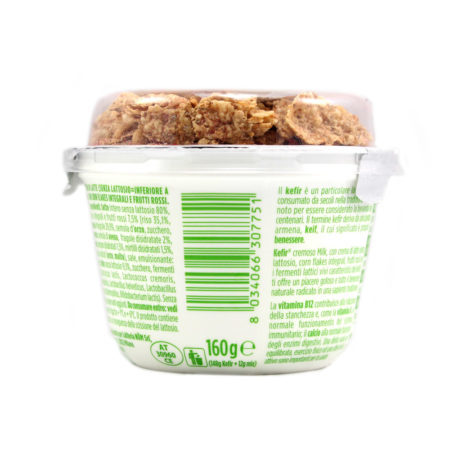 Yogurt Milk Kefir con corn flakes integrali e frutti rossi gr.160 - immagine 2