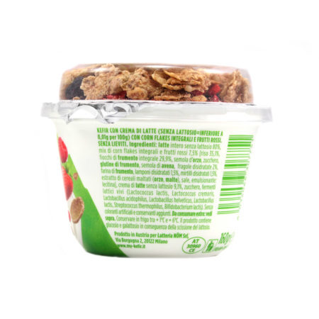 Yogurt Milk Kefir con corn flakes integrali e frutti rossi gr.160 - immagine 3