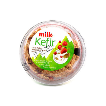Yogurt Milk Kefir con corn flakes integrali e frutti rossi gr.160 - immagine 4