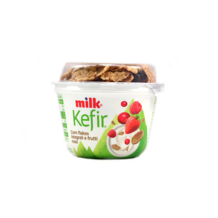 Yogurt Milk Kefir con corn flakes integrali e frutti rossi gr.160