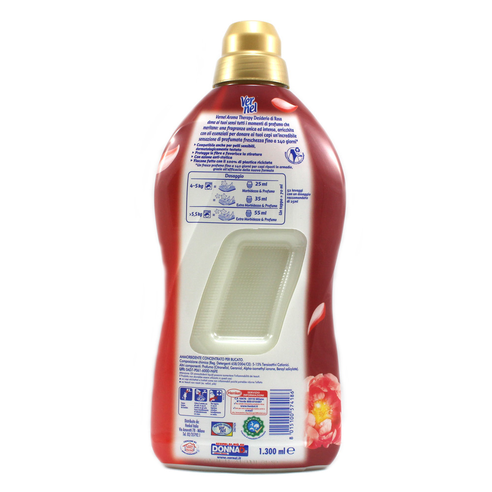Ammorbidente concentrato Vernel aroma therapy 52 lavaggi lt.1,3 - immagine 2