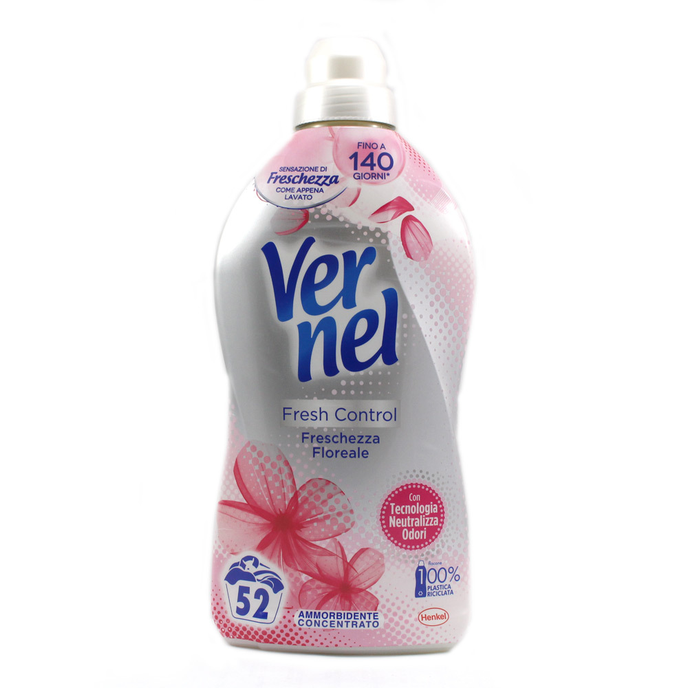 Ammorbidente concentrato Vernel fresh control 52 lavaggi lt.1,3