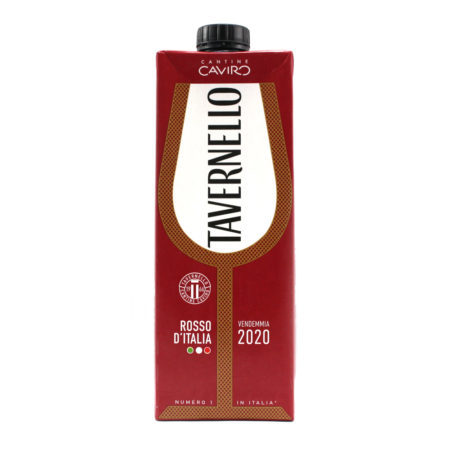 Vino rosso Tavernello brick lt.1