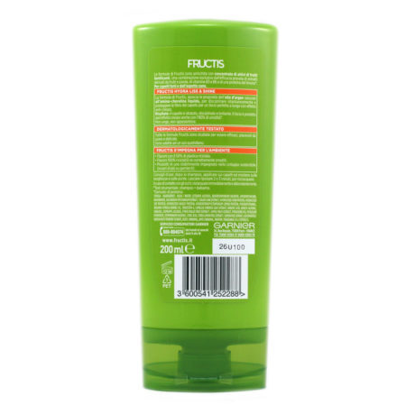 Balsamo fortificante hydra liss & shine Fructis ml.200 - immagine 2