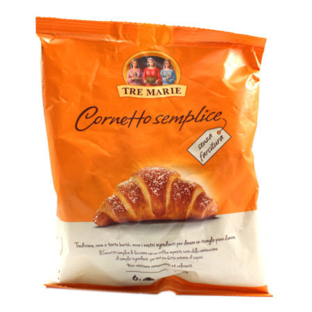 Cornetto semplice Tre Marie senza farcitura x 6 gr.330
