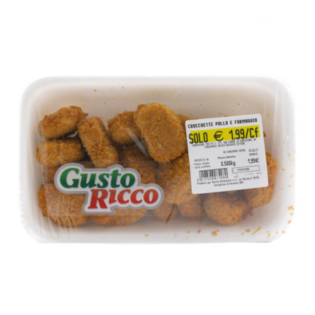 Crocchette pollo e formaggio Martini gr.500