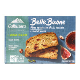 Fette Galbusera Belle Buone con fichi,nocciole e semi di zucca gr.200