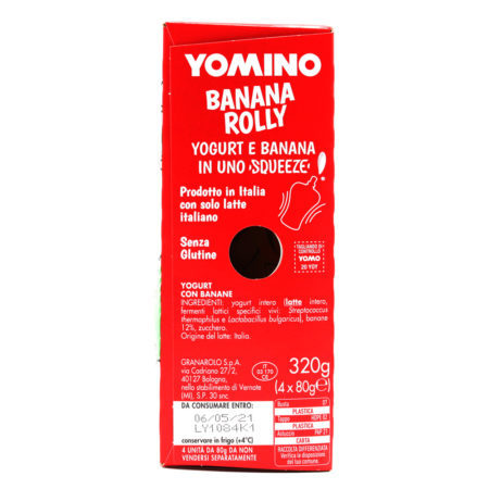Yogurt Yomino squeeze con banana gr.80 x 4 - immagine 3